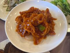 焦炒牛肉-烤肉宛饭庄(北新桥店)