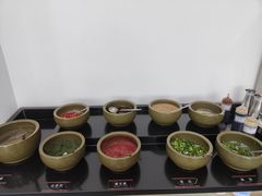 自助调料区-岳合轩老北京涮肉