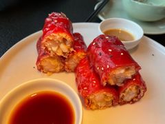 红米脆皮鲜虾肠-蝴蝶里·粤菜·点心(滨江龙湖店)