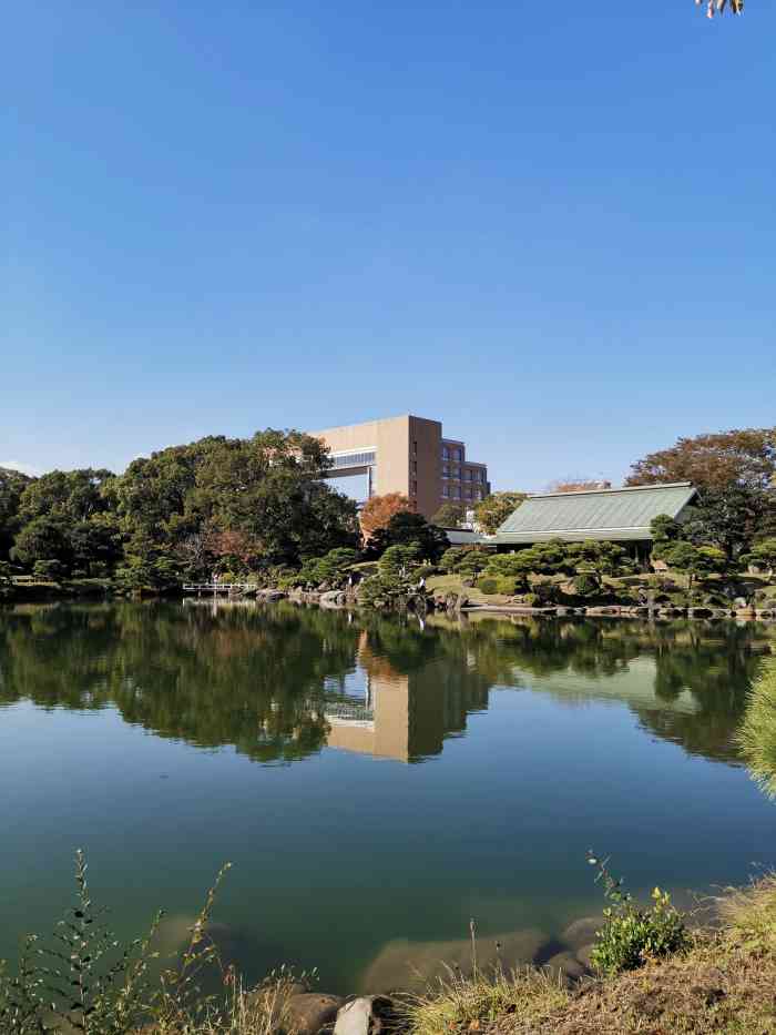 清澄庭园-"苏州人真的对于庭院看太多了.90日本的小.