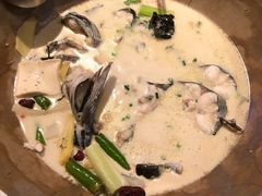 青椒紫苏锅-云中鱼蒸汽石锅鱼(浦东食品城店)