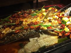 -探鱼·鲜青椒爽麻烤鱼(三水广场店)