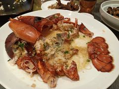蒜蓉粉丝蒸龙虾-御花园·粤菜·海鲜火锅(中山公园店)