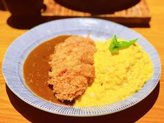 金咖喱熔岩蛋包饭猪排饭-堂本家洋食别馆·炸猪排(中心城店)