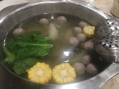 牛骨汤底-粤潮牛肉火锅店(江南大道店)