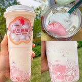 好喝到封神又软又糯爱惨了！书亦新品奶云麻薯系列!