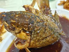 罾蹦鲤鱼-奥华餐厅·老张记(台基厂店)
