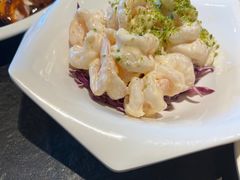 青芥奇妙虾球-小城粥道·海胆鲜虾粥(解放广场店)