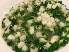 荠菜山药煨虾仁-老正兴菜馆(福州路店)