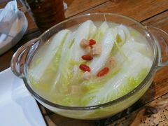 干贝浸娃娃菜-那兰楼私房餐厅