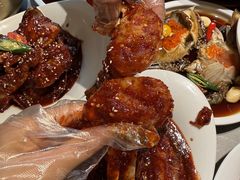 -草家酱蟹炭火烤肉店(珲春南路一店)