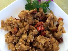 辣子鸡-天天向上素食餐厅(五台山店)