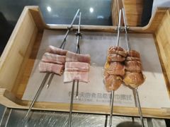 培根卷金针菇-很久以前羊肉串(南京路第一百货店)