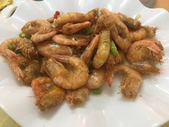 椒盐濑尿虾-明记海鲜美食老字号(明记总店)