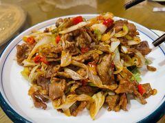 葱爆陕北羊肉-吴满满油泼面(北方风味园店)