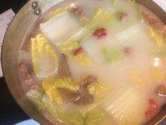 酥肉浓汤娃娃菜-赠李白·如诗的川味(余杭万达广场店)