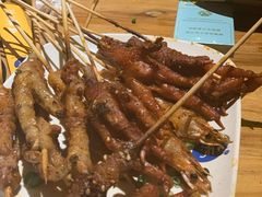 -路边摊小炉子烧烤