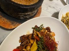 海胆虾怪酱炖老豆腐-青雅中餐厅(大连金石滩绿发希尔顿度假酒店)