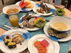-亚龙湾希尔顿自助餐厅·海鲜·烧烤·沙滩BBQ·现场乐队