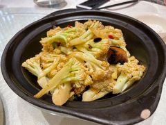 砂窝有机菜花-国人川菜(李家村建东街店)