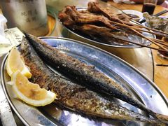 烤秋刀鱼-蚝得喜海鲜(东城店)