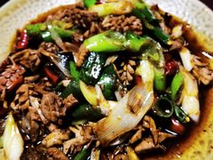 爆炒猪肝-古道饭庄