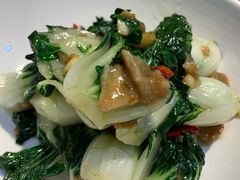 脂渣肉炒奶白菜-必点海鲜·鲅鱼水饺(鞍山西道店)