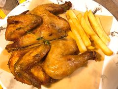 奥尔良烤鸡配薯条-周沫西餐(漫广场店)