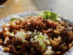 老干妈扒茄子-夕阳红小吃(中街大悦城店)