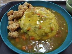咖喱鸡块饭-晓庄学院-食堂