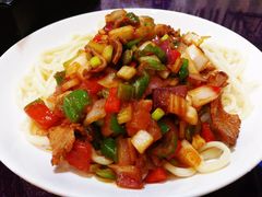 过油肉拌面-丝路香妃清真餐厅·新疆菜
