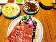 -明洞阿姨·韩式酱蟹烤肉·创意料理(三元桥店)