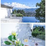 · 民宿在丽江古城北门坡的山顶，视野很好