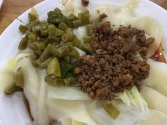 豇豆杂酱刀削面-华兴街自力面店