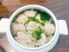 鲜嫩黄花鱼丸汤-将相和·海鲜蒸饺大连菜