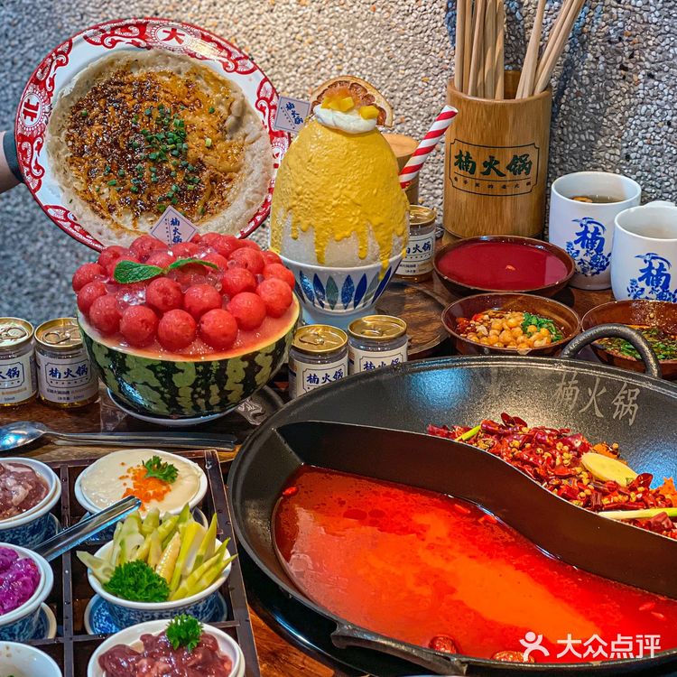 N次来北京路就为了这家火锅的巨无霸雪花冰‼️楠火锅