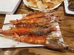 烤大虾-Happy Tree House BBQ Kingsway木屋炭烤(溫哥華店)