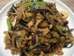 炒茄丝-老昌春饼(松北店)