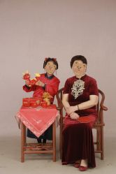 -时光纪亲子全家福照相馆(静安店母女写真父母纪念照)