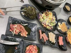 -啊美丽炭火烤肉(滑翔一店)