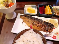 烤青花鱼定食-鸟鹏烧鸟居酒屋(熙龙湾店)