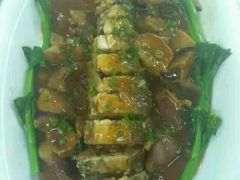 特色茄子焖鱼-竹苑农庄
