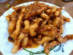 炸鱿鱼条-天伦海鲜·老味道·青岛菜(栈桥天主教堂店)