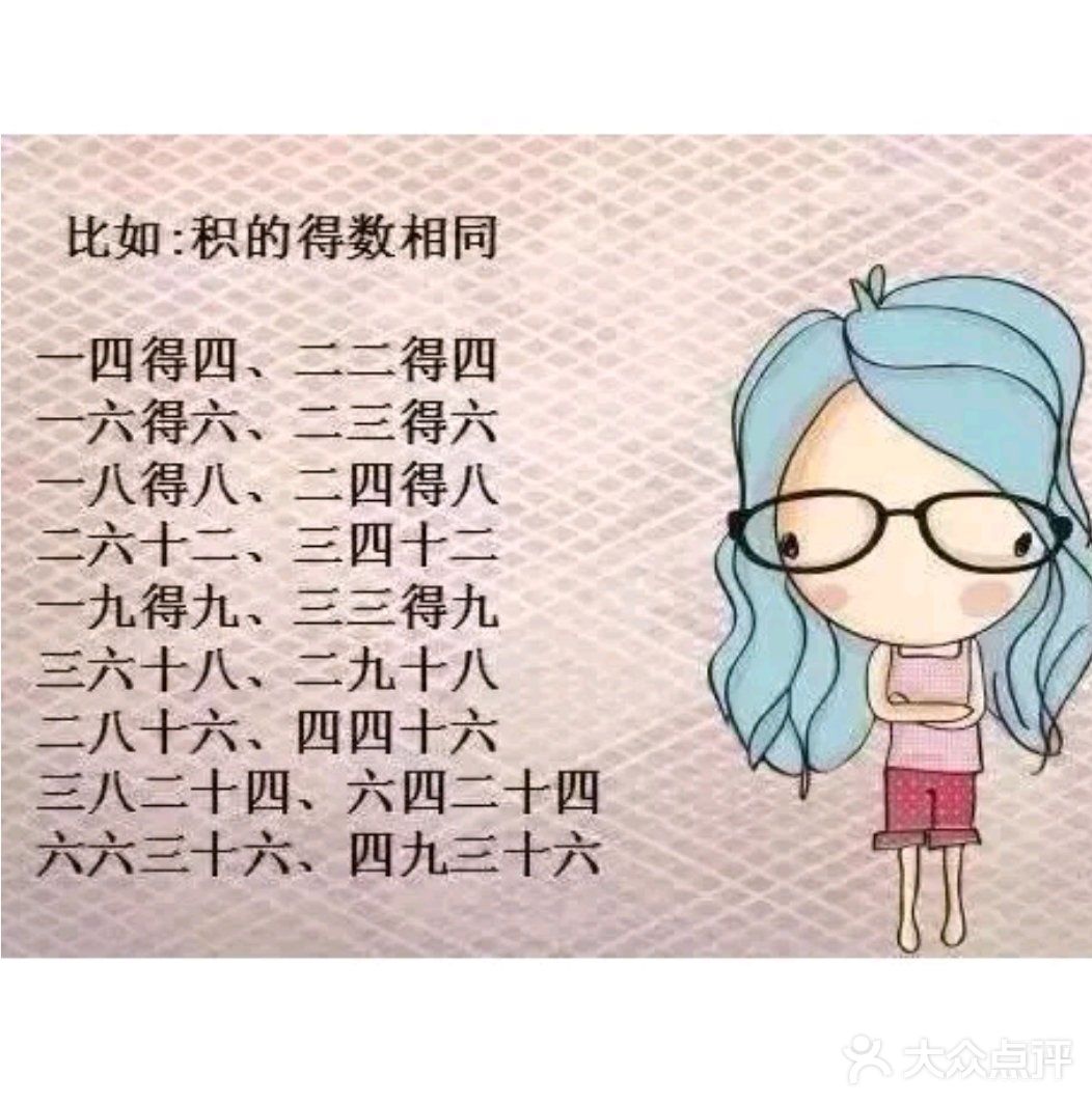 九九乘法表的记忆方法，快速掌握[胜利]
