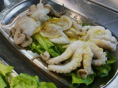 烤鱿鱼须-大丘街路边烤牛肉