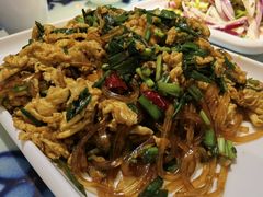 韭香素炒-撒拉花儿·新疆菜·清真(太阳宫店)