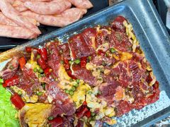 -啊美丽炭火烤肉(滑翔一店)