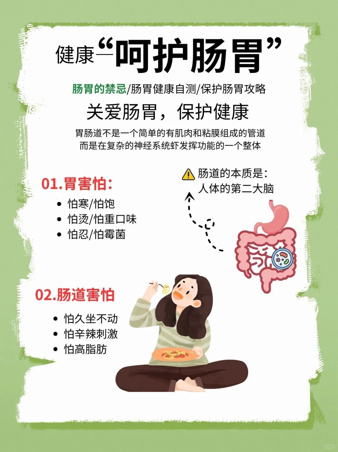 肠胃呵护指南干货分享
