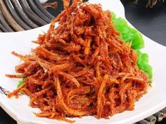 拌牛板筋-海兰江石锅饭(水上店)