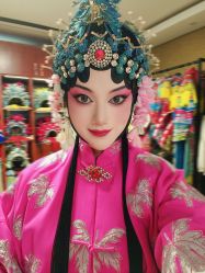 -胭脂猫京剧摄影